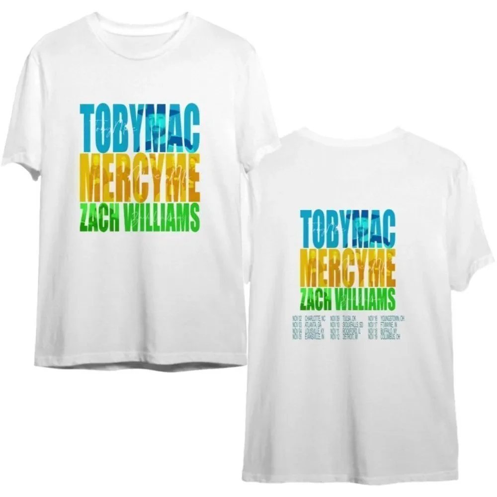 Zach Williams 2023 Faith Music Tour 2 Sided T-Shirt